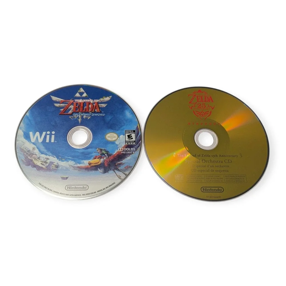 Legend of Zelda Skyward Sword Nintendo Wii Special Edition with Soundtrack CD